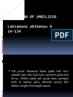 Infection of Umbilicus Laksamana Abimanyu B 14-134