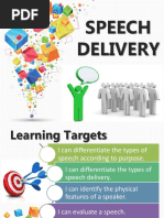 Speech Delivery