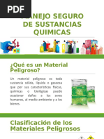 Manejo de Sustancias Quimicas
