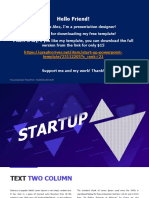 16x9 Startup Free Design For