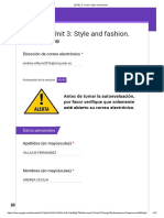 LEVEL 3. Unit 3 - Style and Fashion - PDF