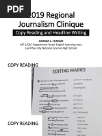 Copyreading Regional Clinique PDF