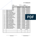 Ahg - Isb GT - ISB (Sales Sheet) : Saleman Bilawal SR - No Customers Document No Date Value TSO