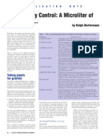 AppNote - Pipette Quality Control