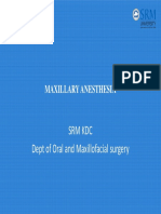 Maxillary Anesthesia Techniques