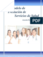 Modelo Prestacion Servicios