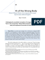 The Myth of the Wrong Body: A Sociological Critique of Essentialist Views of Trans Identity