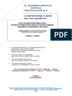 ZELENILO BG - Procena Ugrozenosti - KD PDF