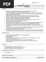 Syed HANA Resume