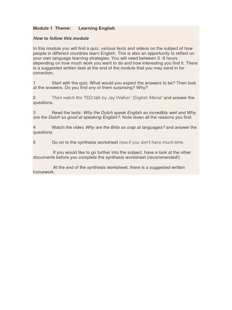 Learning English: Strategies & Insights | PDF