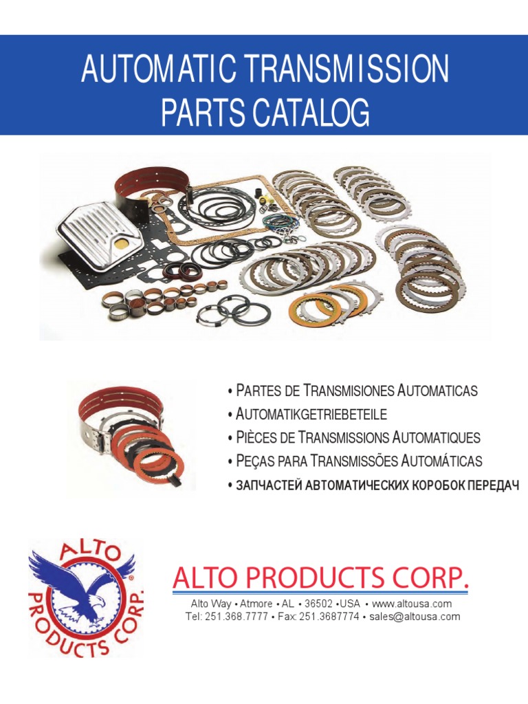 Al To Automotive Catalog | PDF | Transmission (Mechanics