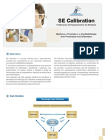 Calibração de equipamentos de medição