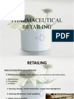 Pharmaceutical Retailing
