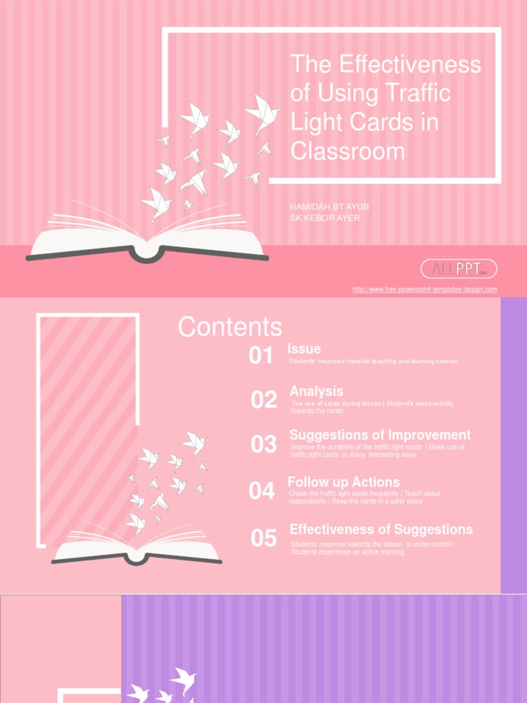 Traffic Light Cards in Classroom Use | PDF | Classroom | Teaching