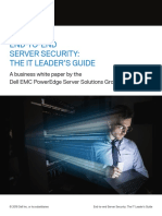 Dellemc End to End Server Security Guide