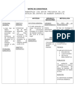 Matriz de Contingencia