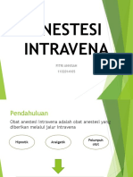 Anestesi Intravena