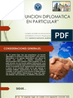 La Funcion Diplomatica en Particular PPT - Sesion 2 - 140819