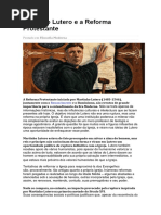 Martinho Lutero e a Reforma