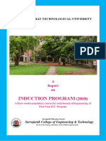 Report of Induction Program