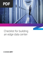 Checklist For Building An Edge Data Center CO-111612-En