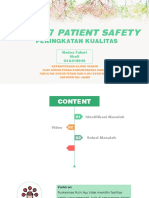 Presentasi Patient Safety Topik 7