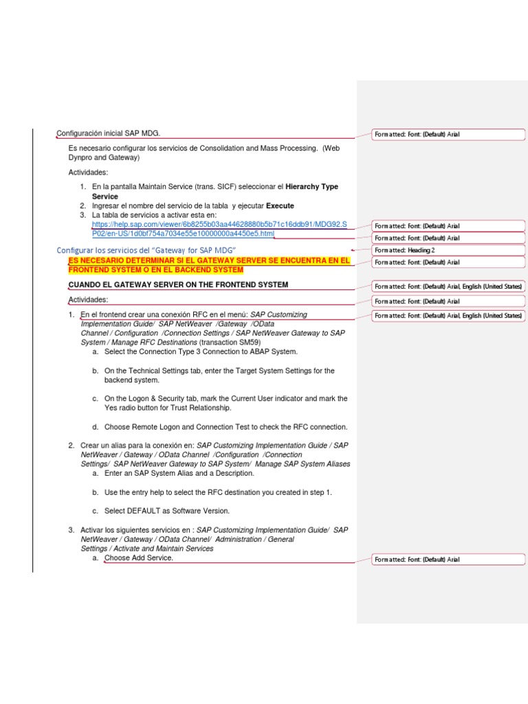 SAP MDG Mass Processing Setup Guide | PDF | Arial | Information Technology