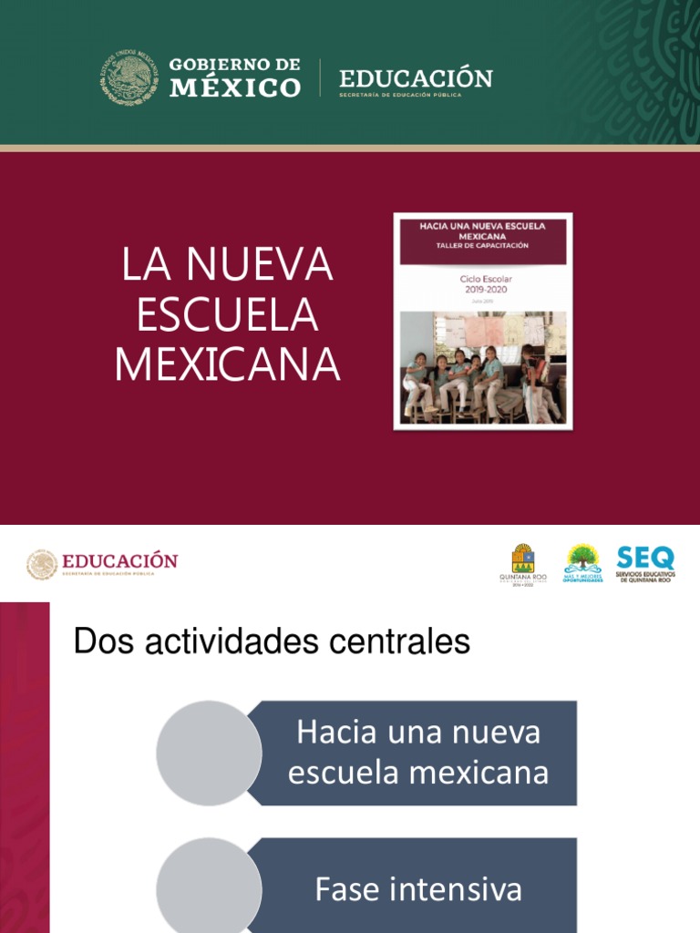 Fases y principios de la Nueva Escuela Mexicana | PDF | México | Maestros