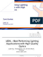 LEDIL Presentation at OSRAM Opto Semiconductors LED Light for you System Design Workshop.