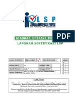 Laporan Sertifikasi LSP