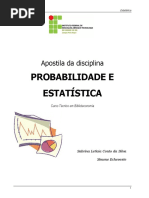 Apostila Probabilidade e Estatística 