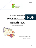 Apostila Probabilidade e Estatística 