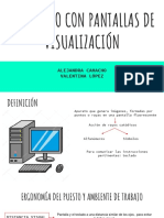 El Trabajo Con Pantallas de Visualización