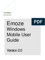 Emoze: Windows Mobile User Guide