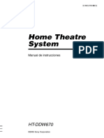 Home Theatre System: HT-DDW670