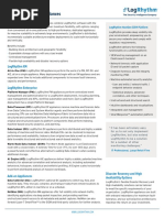 LogRhythm High Performance Appliances Data Sheet