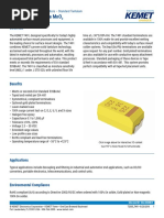 Tantalum Surface Mount Capacitors