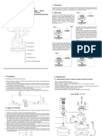 Manual de Instalação e Manutenção: Válvulas Auto-Operadas para Gás - 25 G