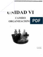 17 - UNIDAD VI. Cambio Organizacional - Texto de Palací Descals, Francisco