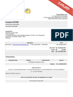 Invoice 13769