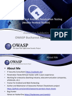 OWASP Tales of Practical Penetration Testing