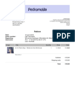 Shipping List PDF