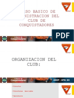 Curso básico de administración del Club de Conquistadores