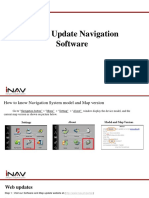 Tutorial On Navigation Software and Map Update