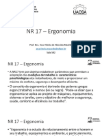 Tópico 7 - HST - NR 17 - Ergonomia