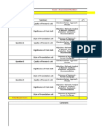 Mid Term Report Answer Sheet