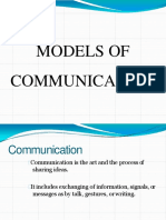 Models of Communication