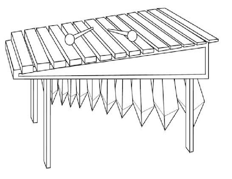 marimba-para-colorear-2-pdf