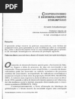 Cooperativismo e Desenvolvimento