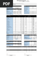 Contract Package Schedule: Average Foreign Currency Rate